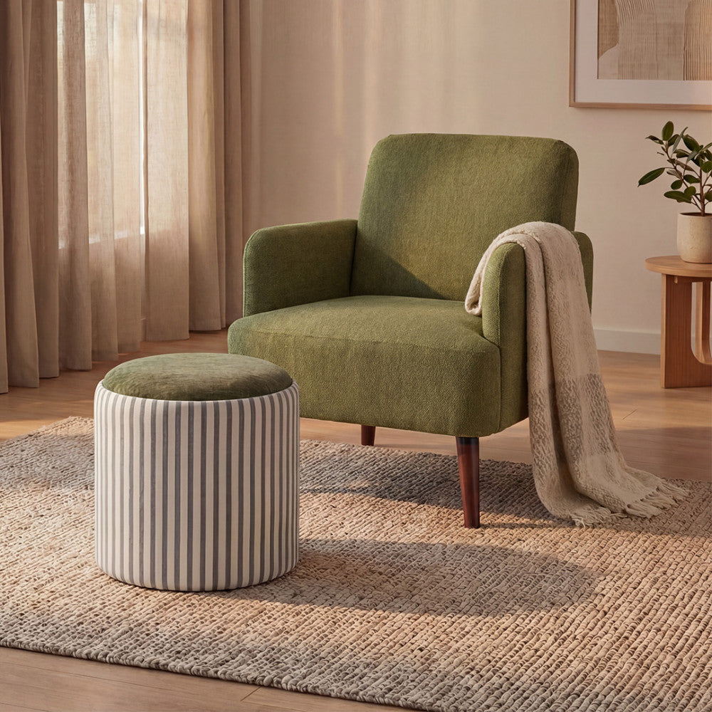 brooks-sillon-retro-de-tela-con-patas-de-madera-oscura__Verde
