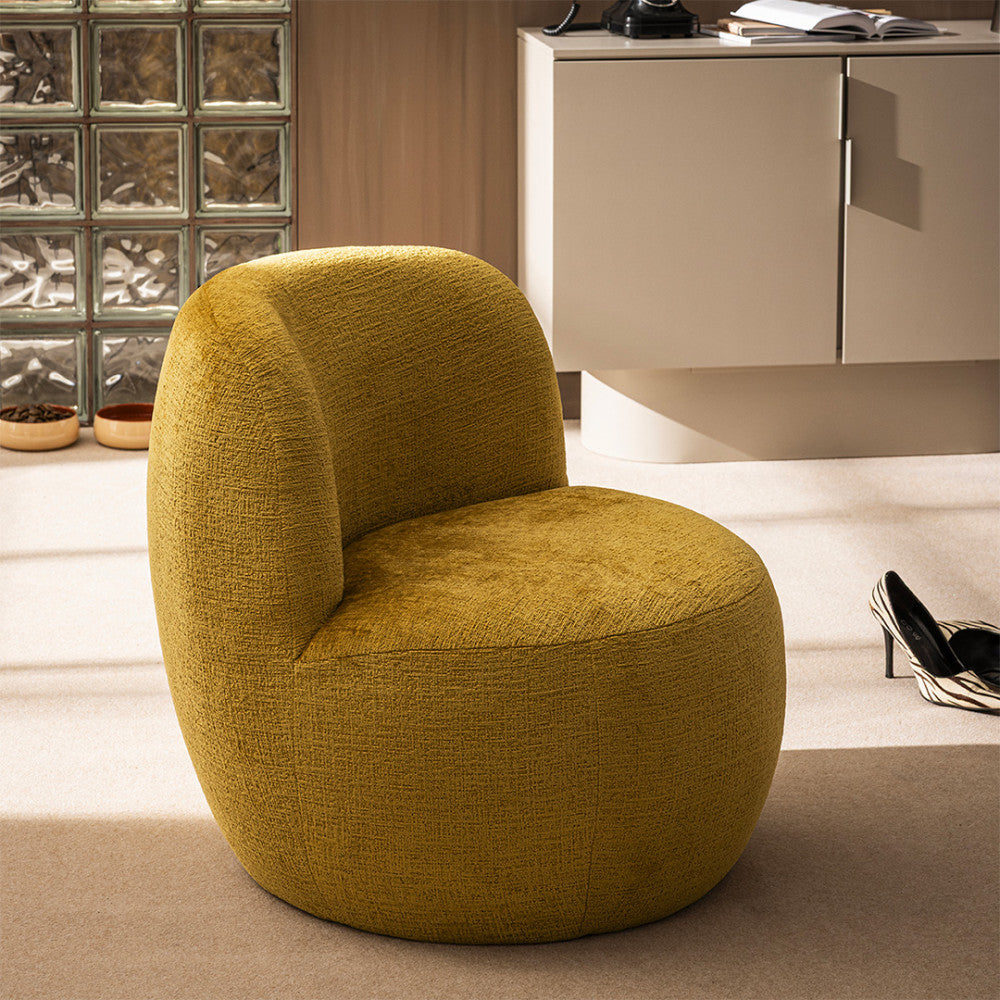 mo-sillon-redondo-de-tela-chenilla__Amarillo mostaza