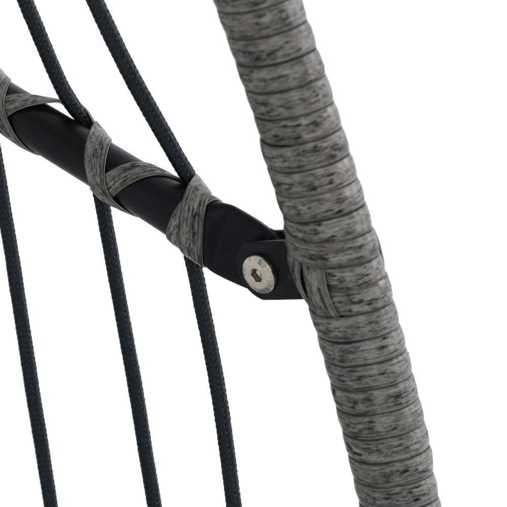 sully-sillon-colgante-de-jardin-de-cuerda-y-metal__Gris antracita