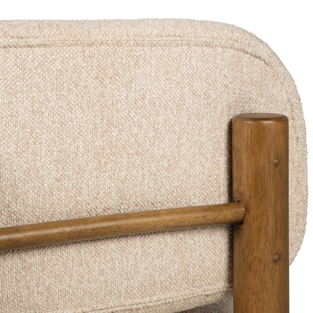 nubo-sillon-de-tela-boucle-y-madera__Beige