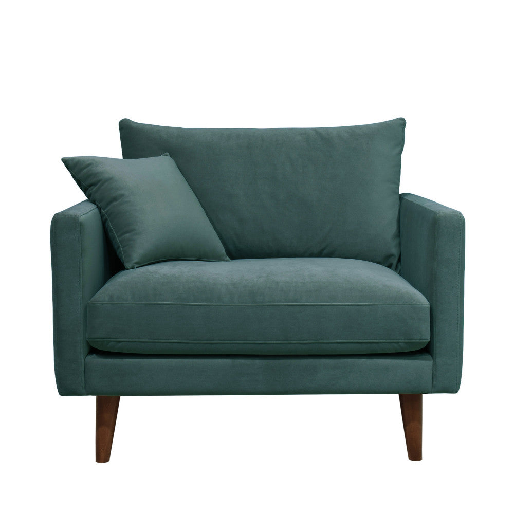 villabon-sillon-xl-de-terciopelo-con-patas-de-madera-oscura__Verde eucalipto