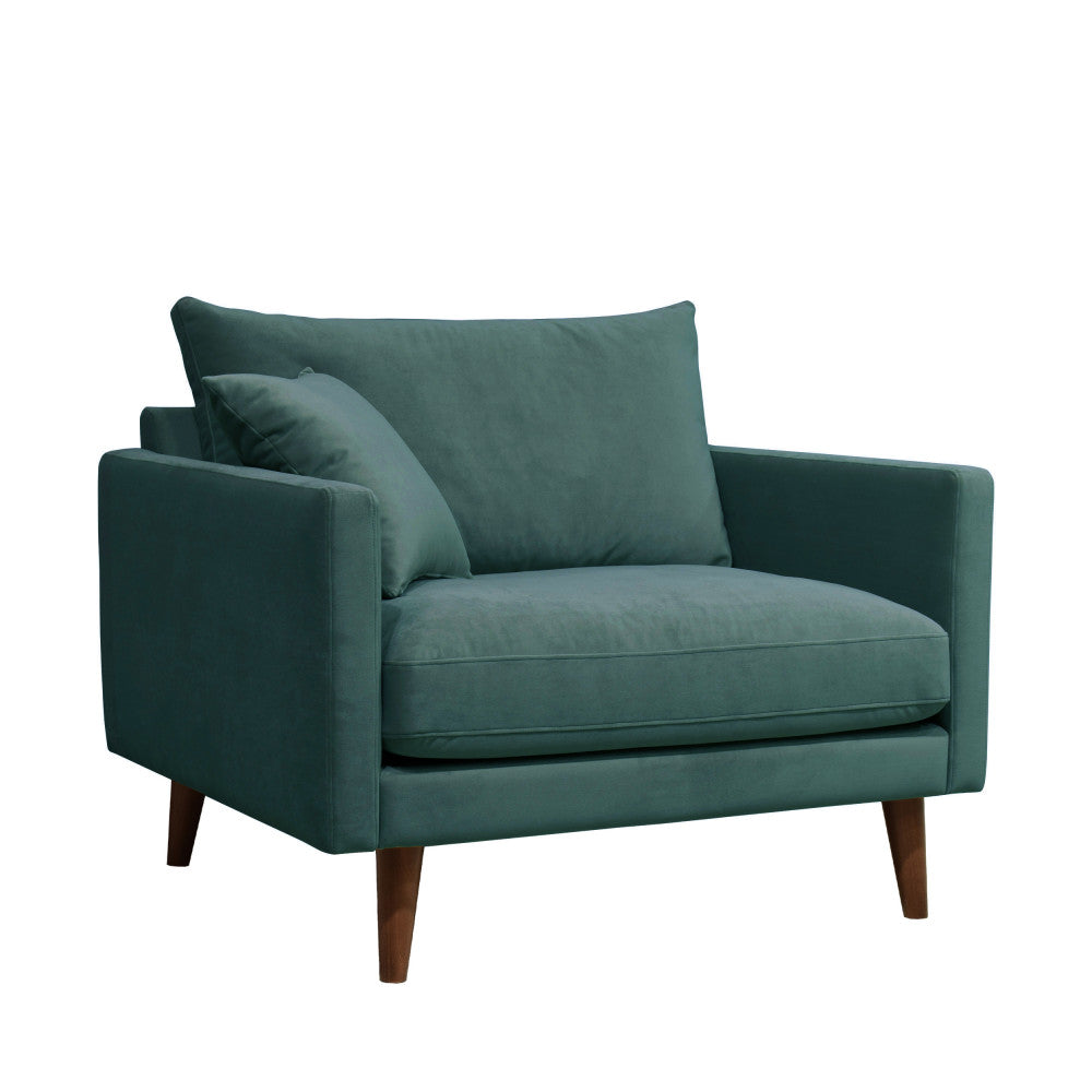 villabon-sillon-xl-de-terciopelo-con-patas-de-madera-oscura__Verde eucalipto