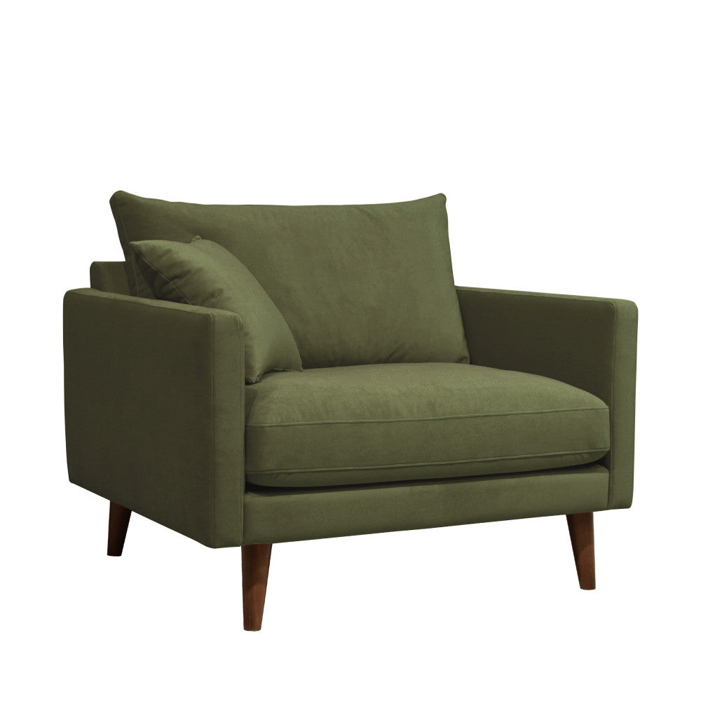 villabon-sillon-xl-de-terciopelo-con-patas-de-madera-oscura__Verde oliva