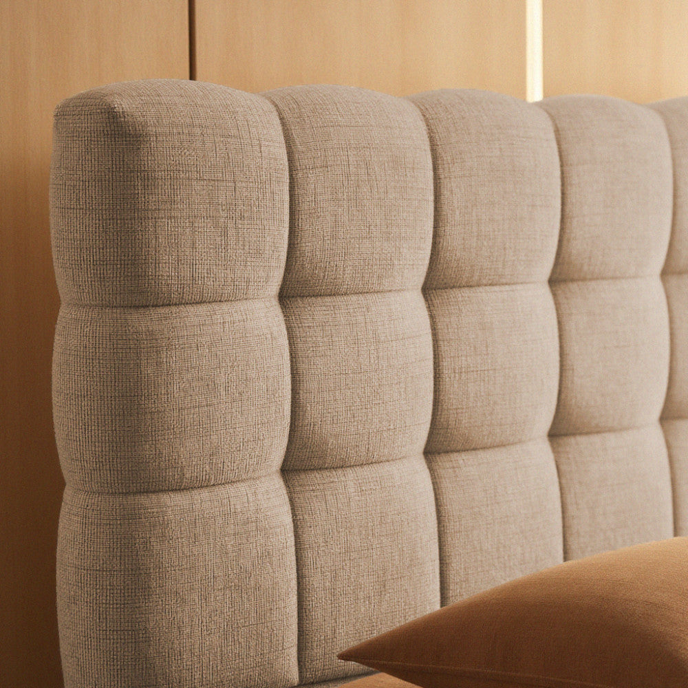 acara-cama-baul-acolchada-de-tela-160x200-cm__Beige moteado