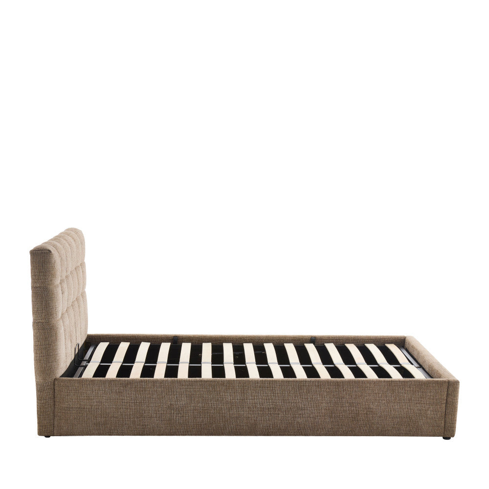 acara-cama-baul-acolchada-de-tela-160x200-cm__Beige moteado