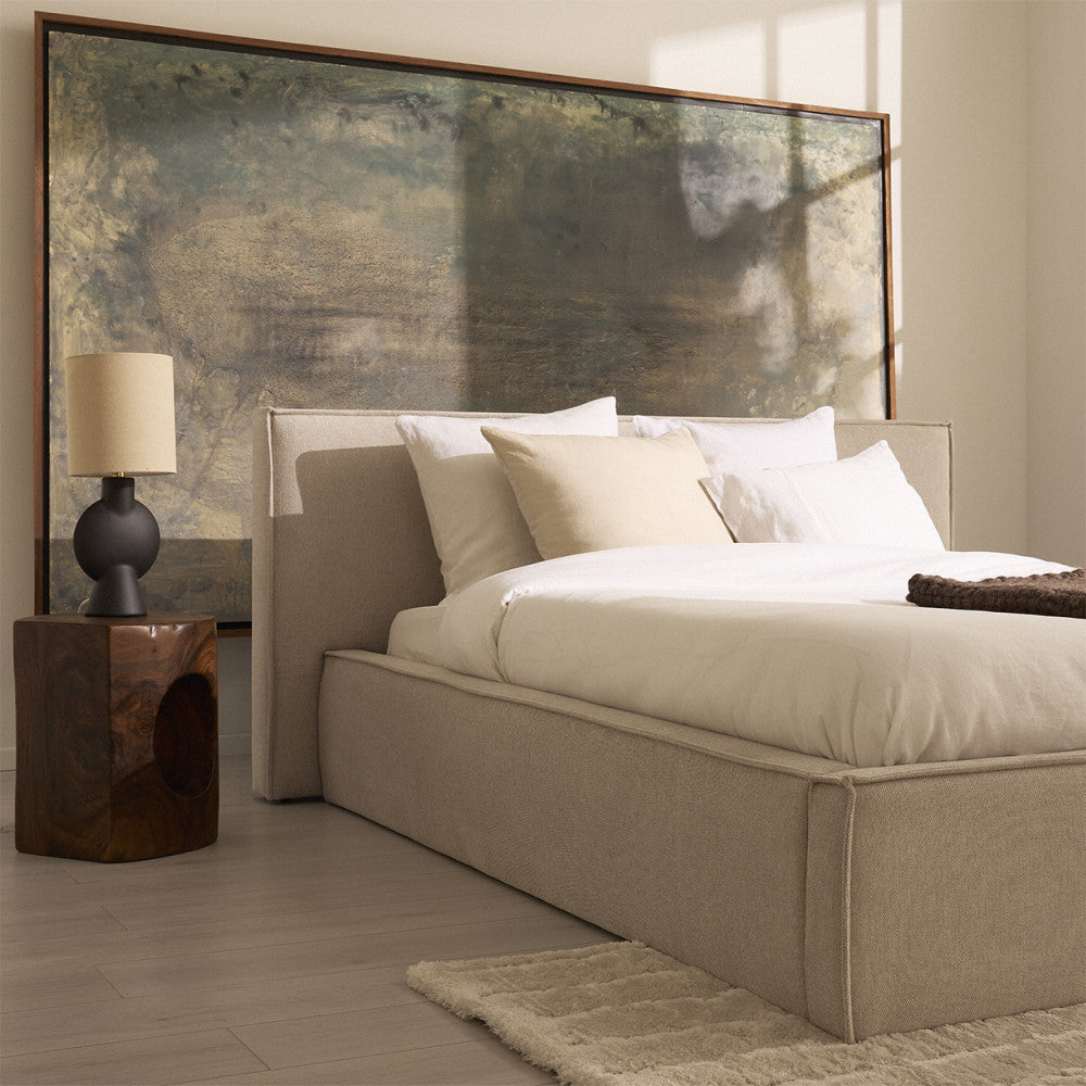 liberia-cama-con-arcon-de-tela-160x200cm__Beige
