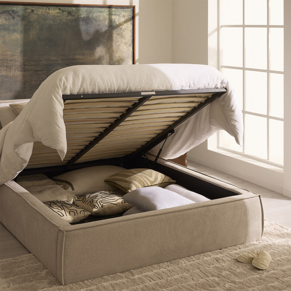 liberia-cama-con-arcon-de-tela-160x200cm__Beige