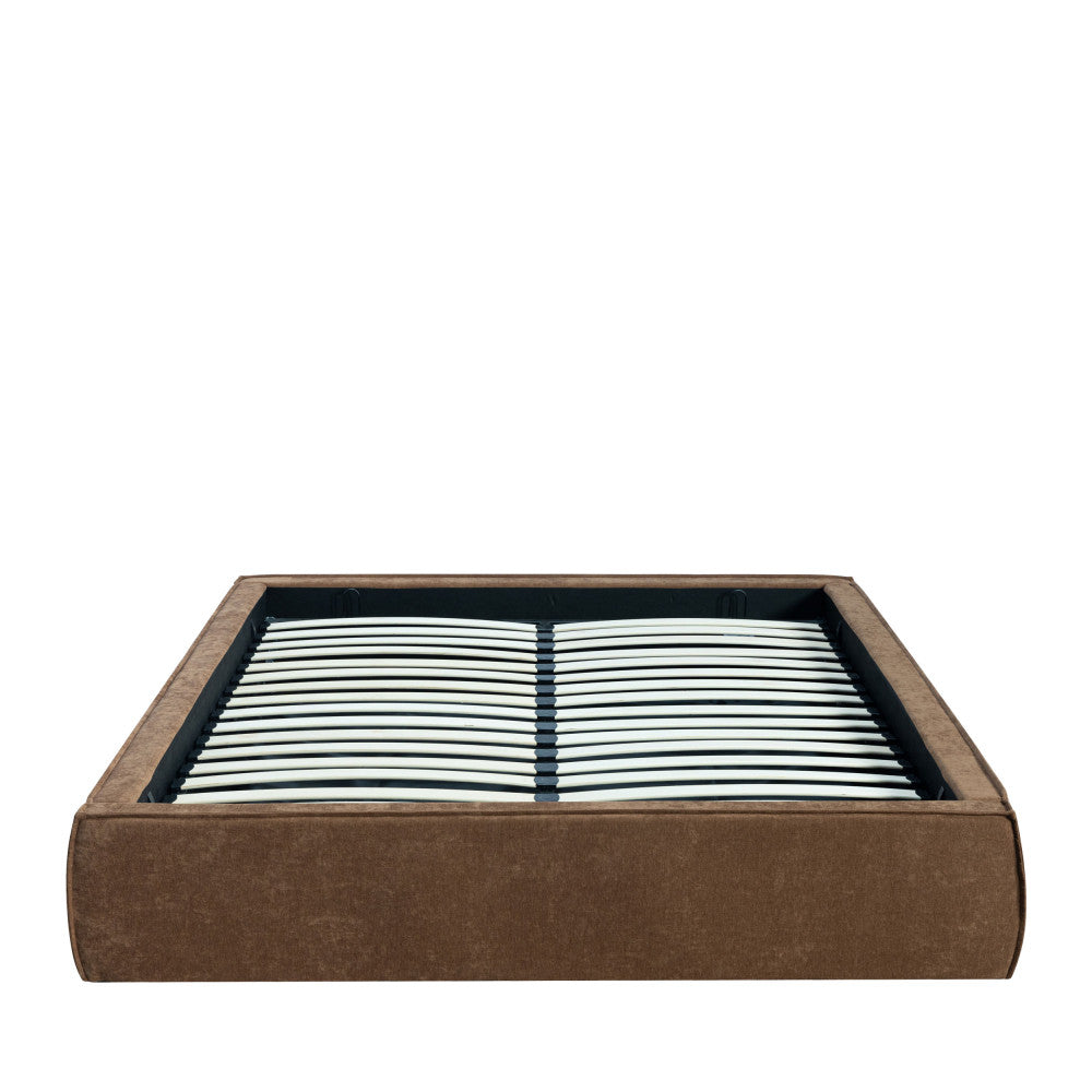 liberio-cama-arcon-de-tela-160x200-cm__Castaño Imagen