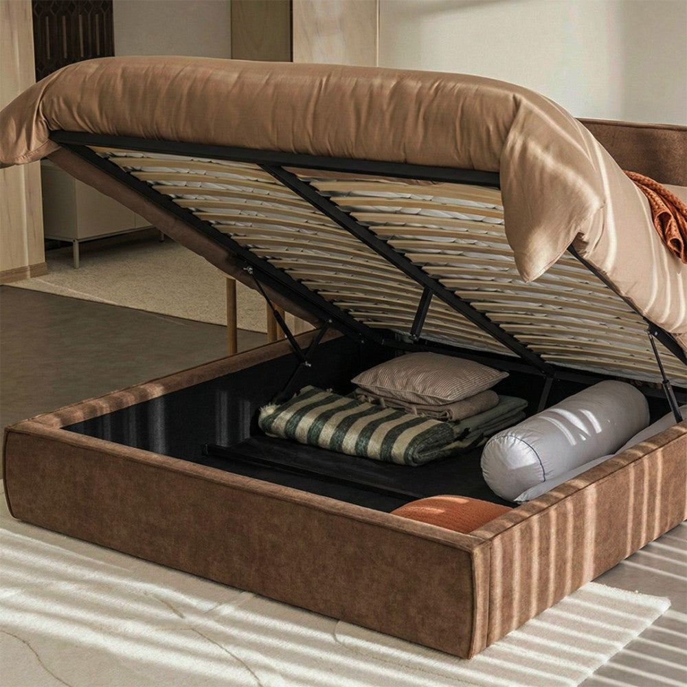 liberia-cama-arcon-de-tela-chenilla-140x190-cm__Castaño