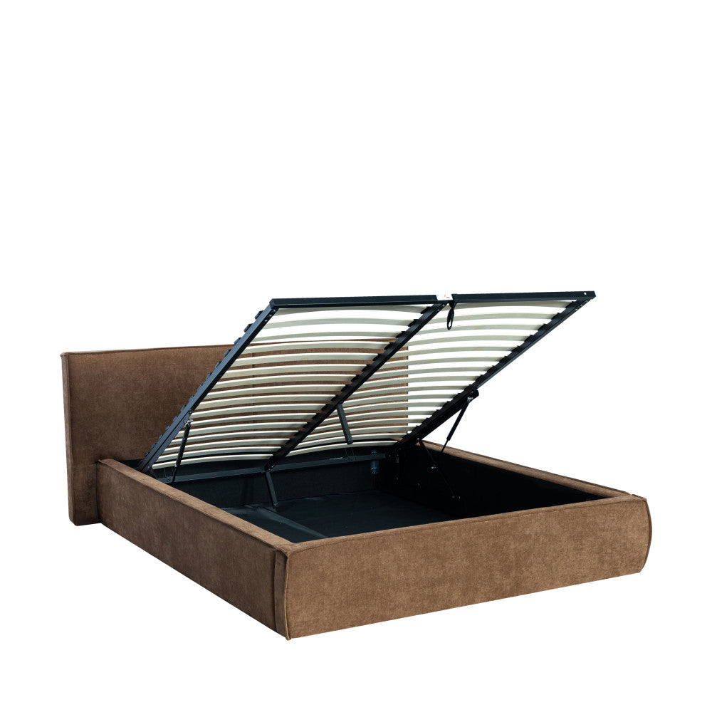 liberia-cama-arcon-de-tela-chenilla-160x200-cm__Castaño