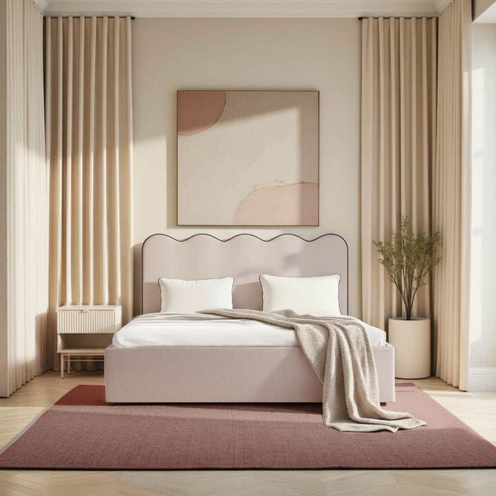nagoya-cama-arcon-de-tela-con-cabecero-ondulado-160x200-cm__Beige