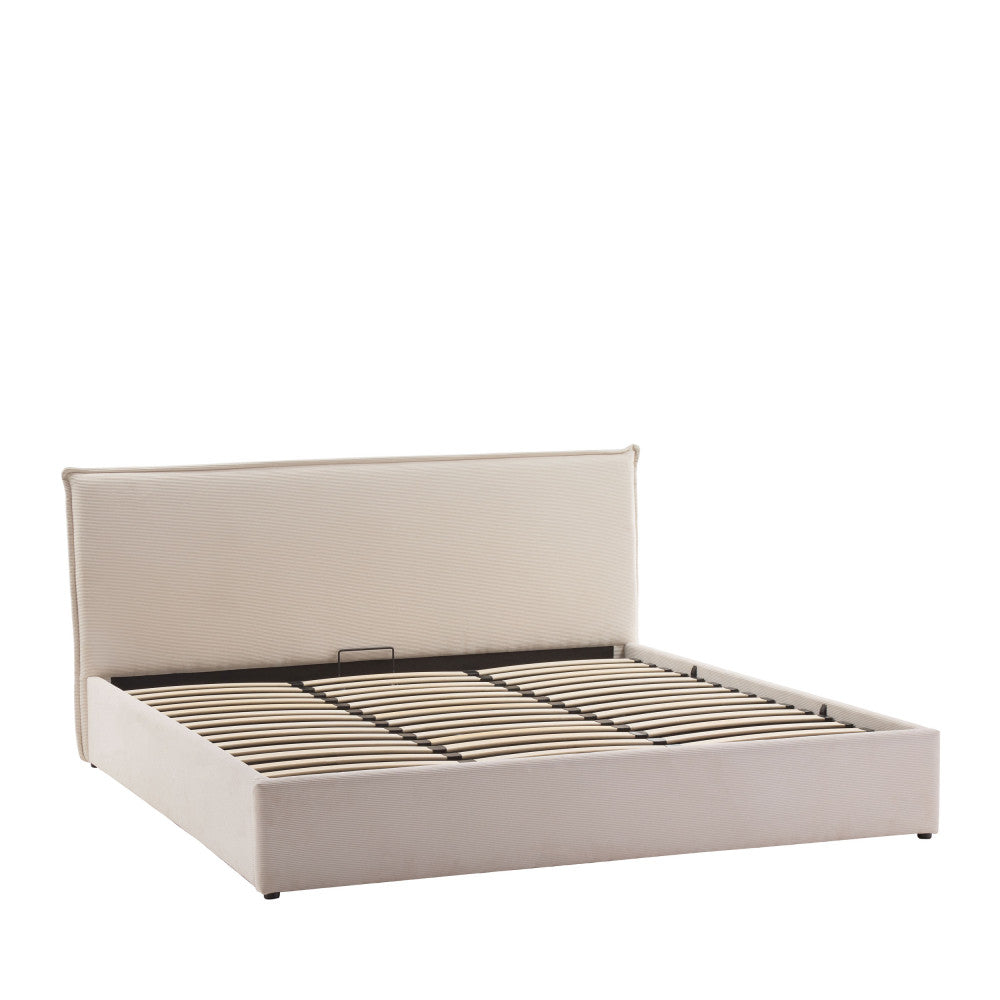 cama-cama-baul-de-terciopelo-acanalado-180x200-cm__Beige