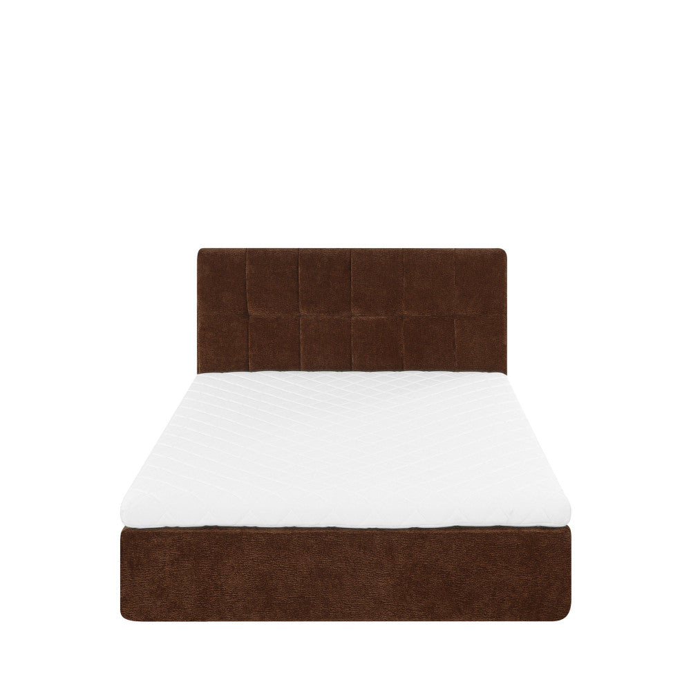 air-nest-cama-abatible-con-colchon-de-tela-160x200-cm__Castaño