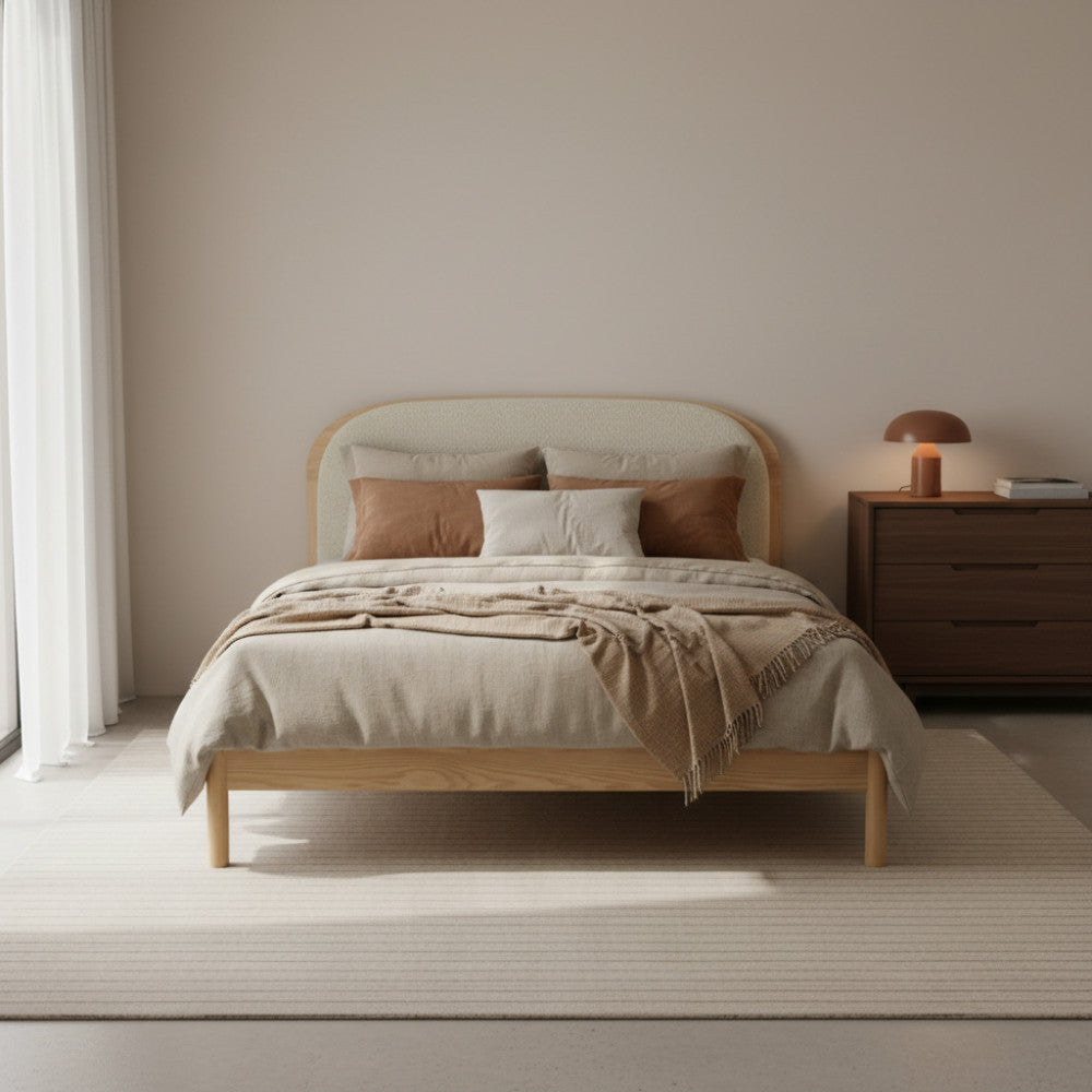 carrie-cama-de-tela-boucle-y-madera-160x200-cm__Madera clara