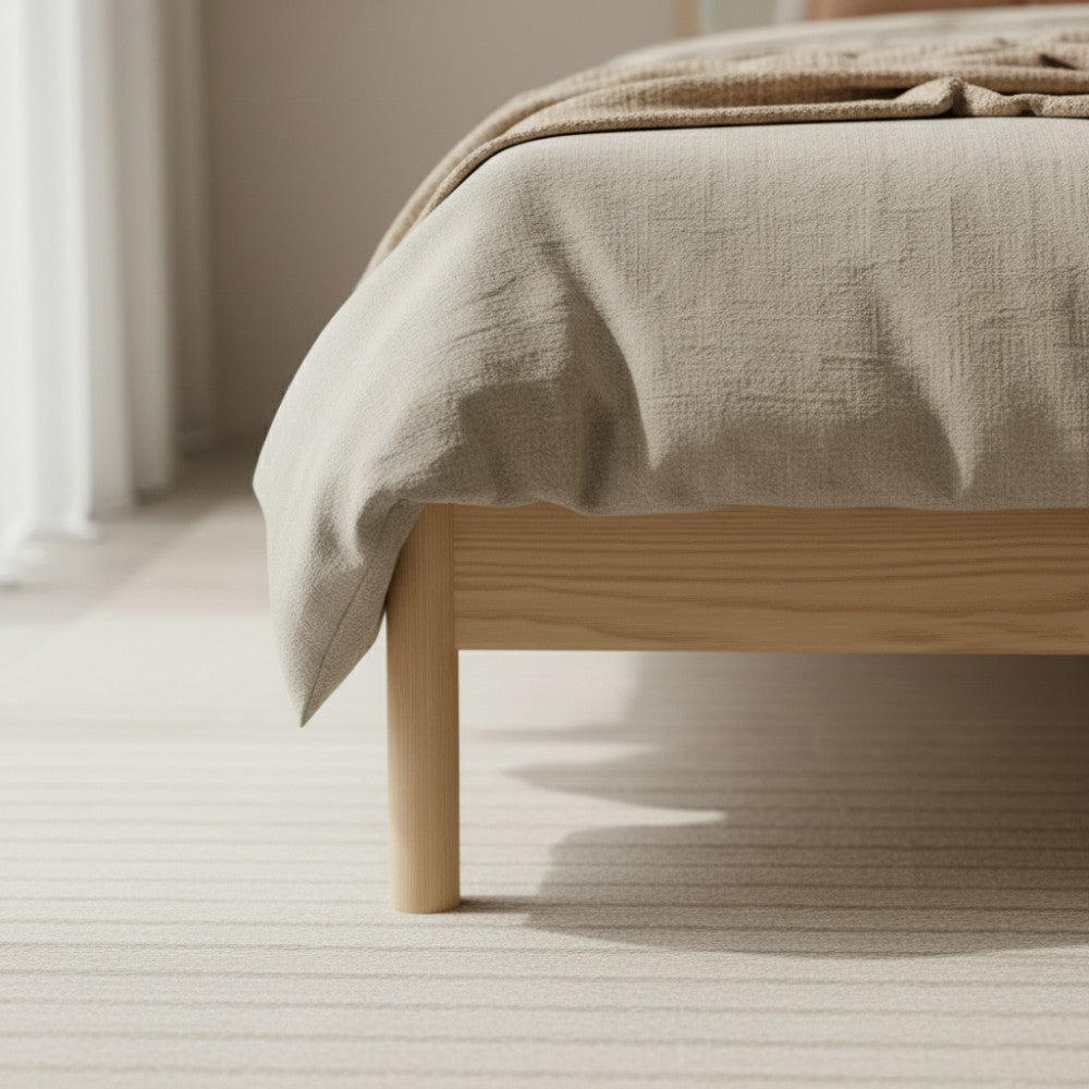 carrie-cama-de-tela-boucle-y-madera-160x200-cm__Madera clara