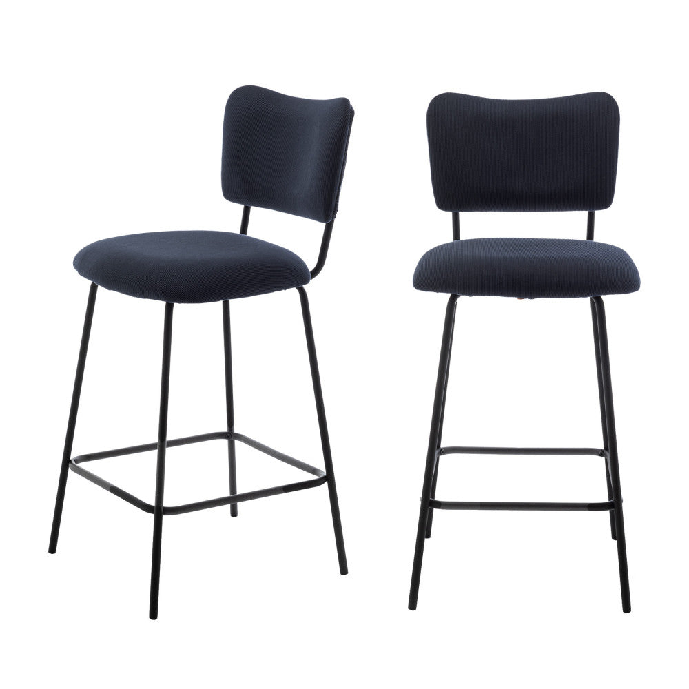 vander-lote-de-2-sillas-de-bar-de-pana-y-metal-alt-65cm__Pizarra