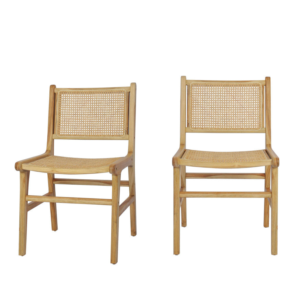 basuki-lote-de-2-sillas-de-teca-y-mimbre__Madera clara