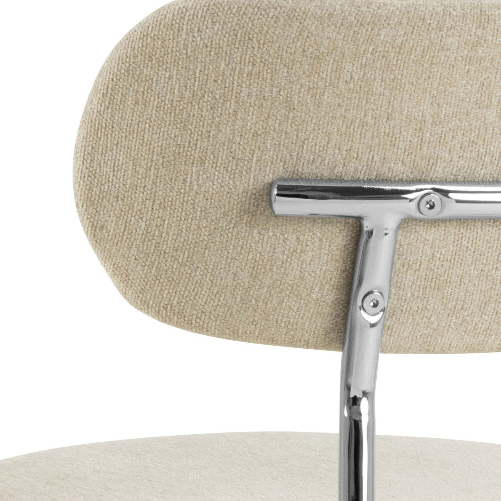 elli-lote-de-2-sillas-de-tela-con-patas-cromadas__Beige