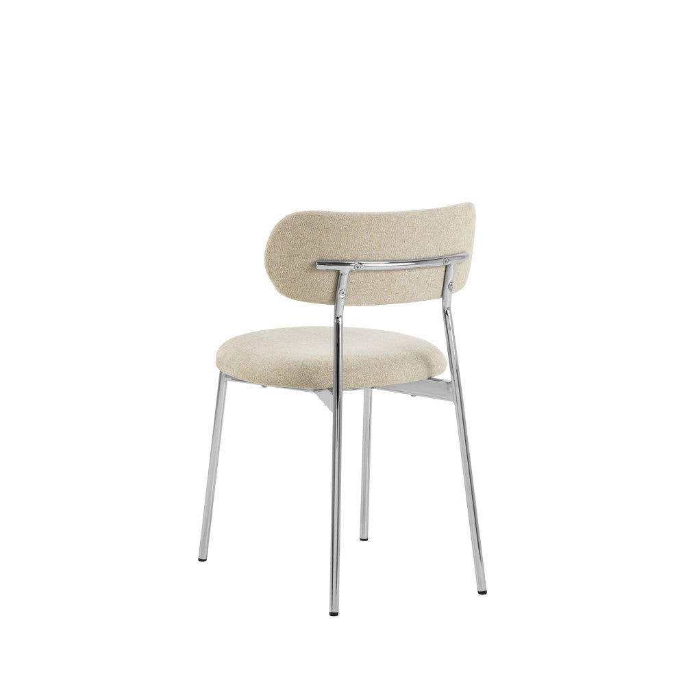 elli-lote-de-2-sillas-de-tela-con-patas-cromadas__Beige