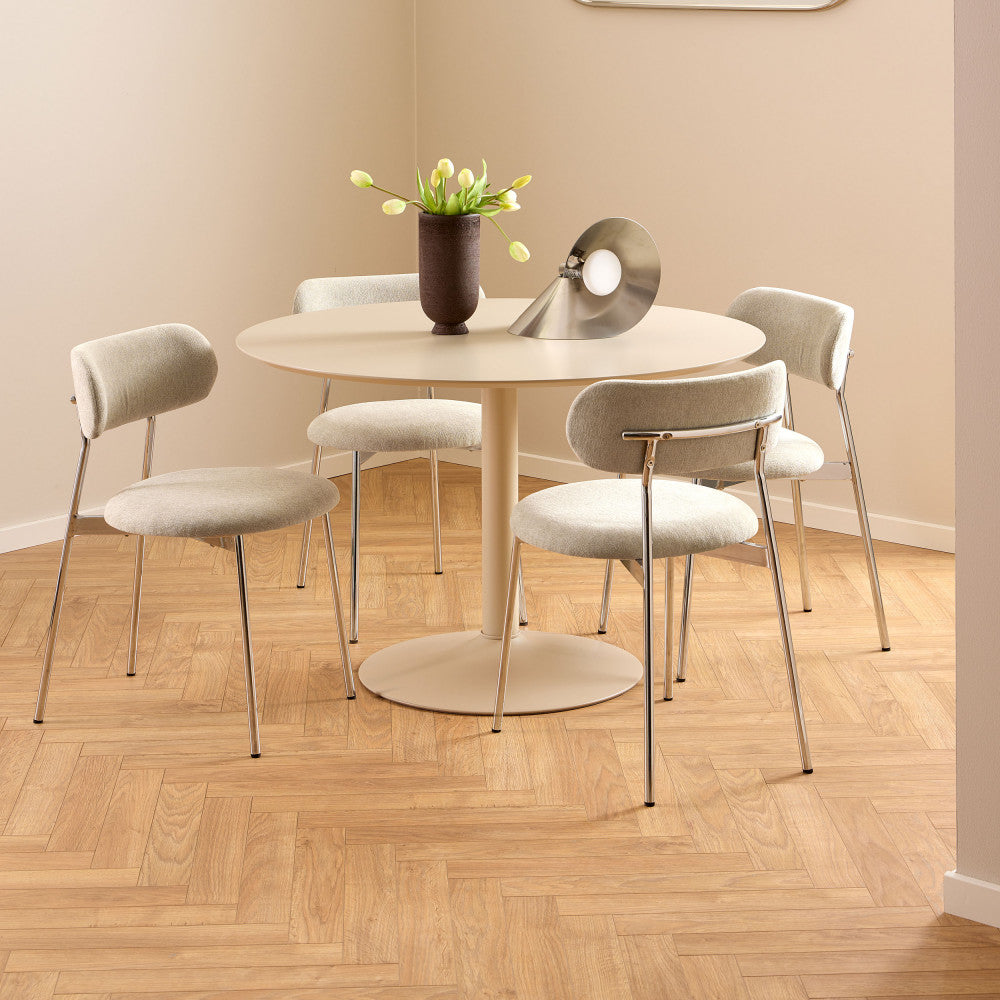 elli-lote-de-2-sillas-de-tela-con-patas-cromadas__Beige