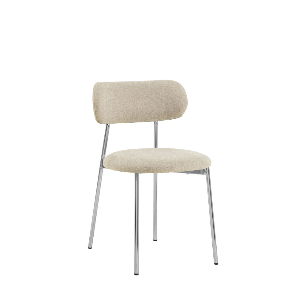 elli-lote-de-2-sillas-de-tela-con-patas-cromadas__Beige