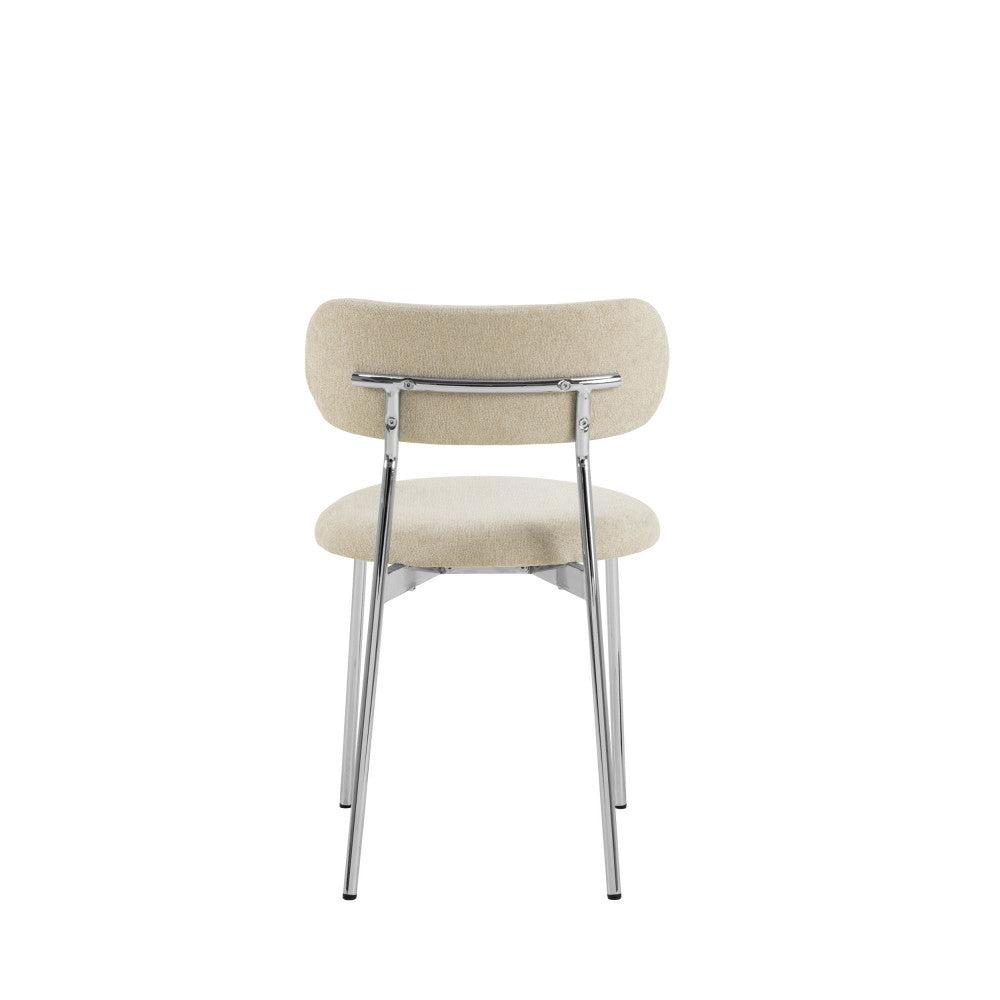 elli-lote-de-2-sillas-de-tela-con-patas-cromadas__Beige