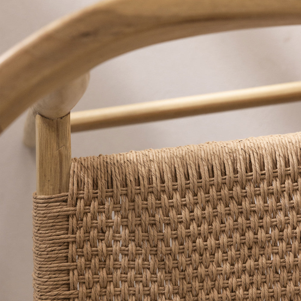 buri-lote-de-2-sillones-de-bar-de-teca-y-cuerda-trenzada-h65cm__Madera clara
