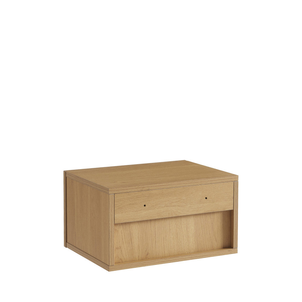 june-conjunto-de-2-mesas-de-noche-de-pared-con-almacenamiento-en-madera-y-trenzado__Madera clara