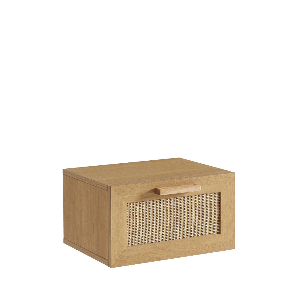 june-conjunto-de-2-mesas-de-noche-de-pared-con-almacenamiento-en-madera-y-trenzado__Madera clara