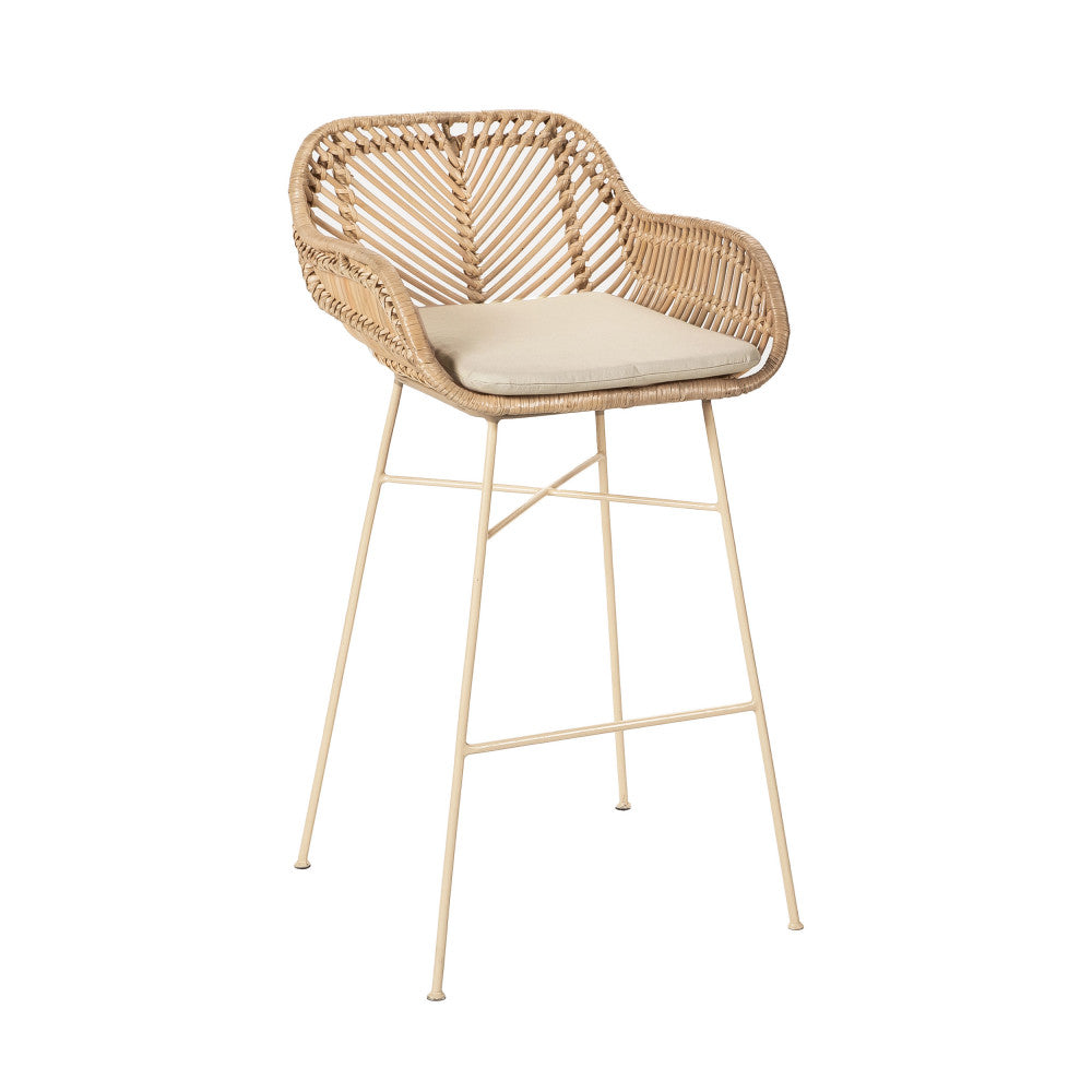 nunuhai-lote-de-2-taburetes-de-bar-de-ratan-con-patas-beige-de-76cm__Beige