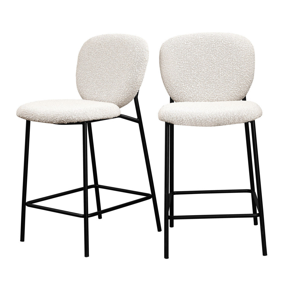 dalby-lote-de-2-taburetes-de-bar-de-tela-rizada-y-metal-alt-65cm__Beige