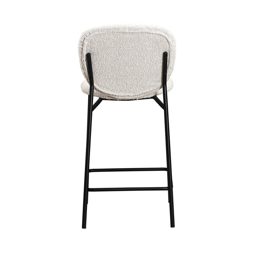 dalby-lote-de-2-taburetes-de-bar-de-tela-rizada-y-metal-alt-65cm__Beige
