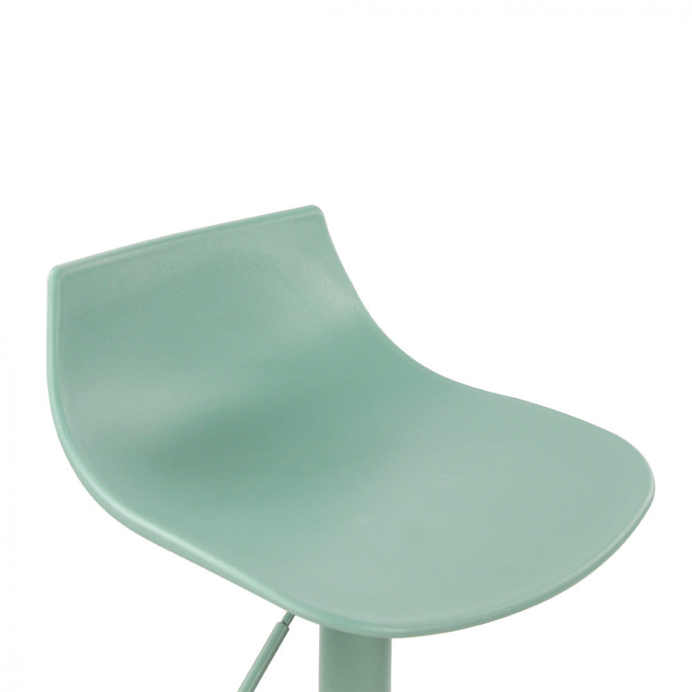 heribo-lote-de-2-taburetes-de-bar-ajustables-de-plastico-y-metal-h58-79cm__Verde
