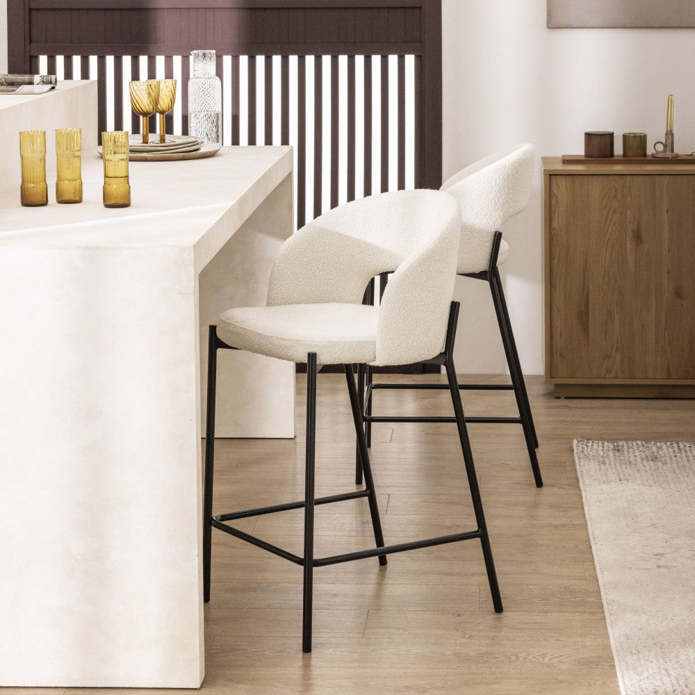 soren-lote-de-2-sillas-de-bar-de-tela-rizada-y-metal-alt-65cm__Beige