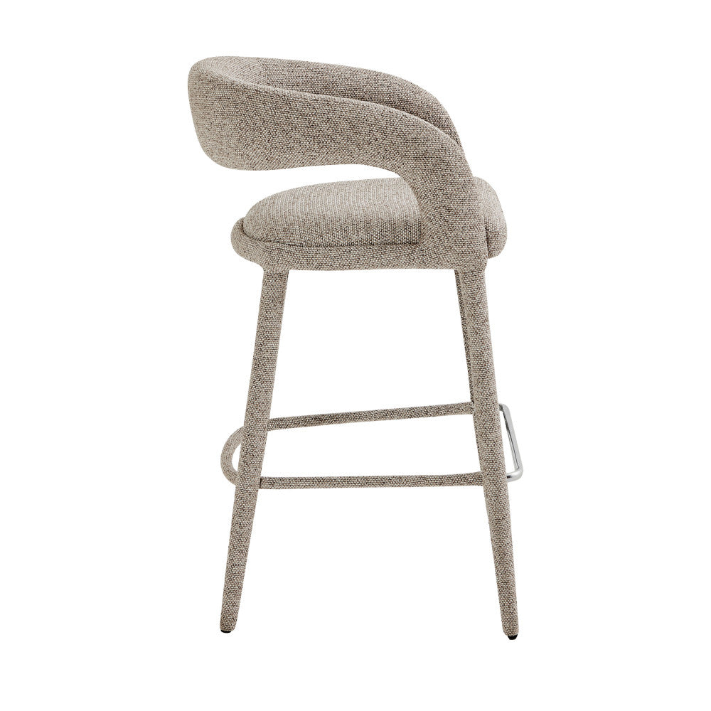 romy-lote-de-2-taburetes-de-bar-de-tela-h75cm__Marrón chiné
