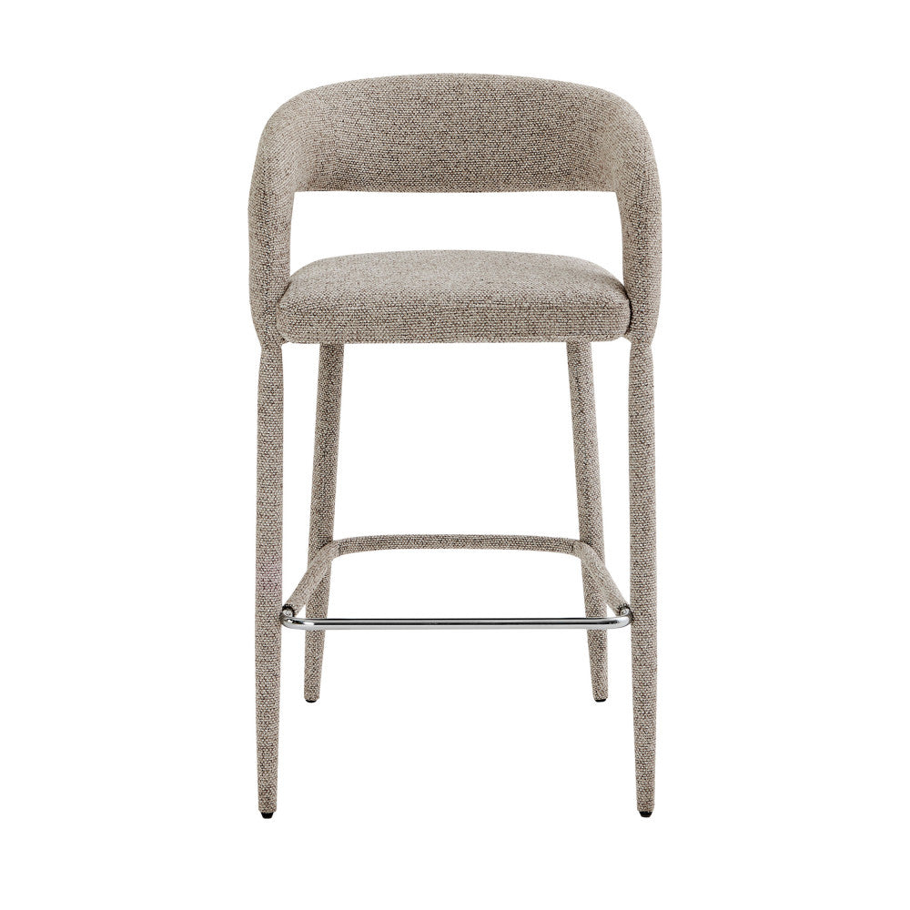 romy-lote-de-2-taburetes-de-bar-de-tela-h75cm__Marrón chiné