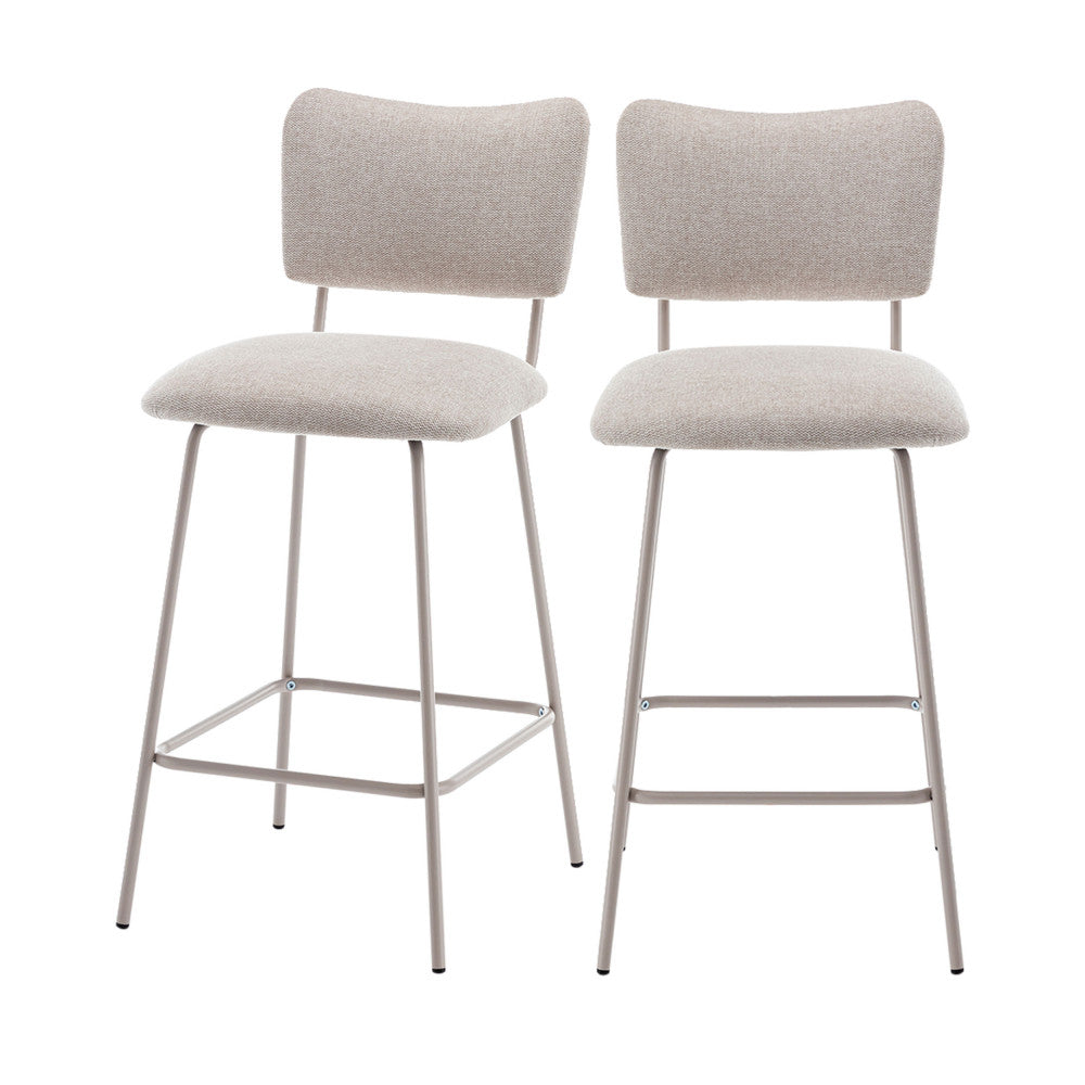 vander-lote-de-2-sillas-de-bar-de-tela-y-metal-patas-beige-h65cm__Beige