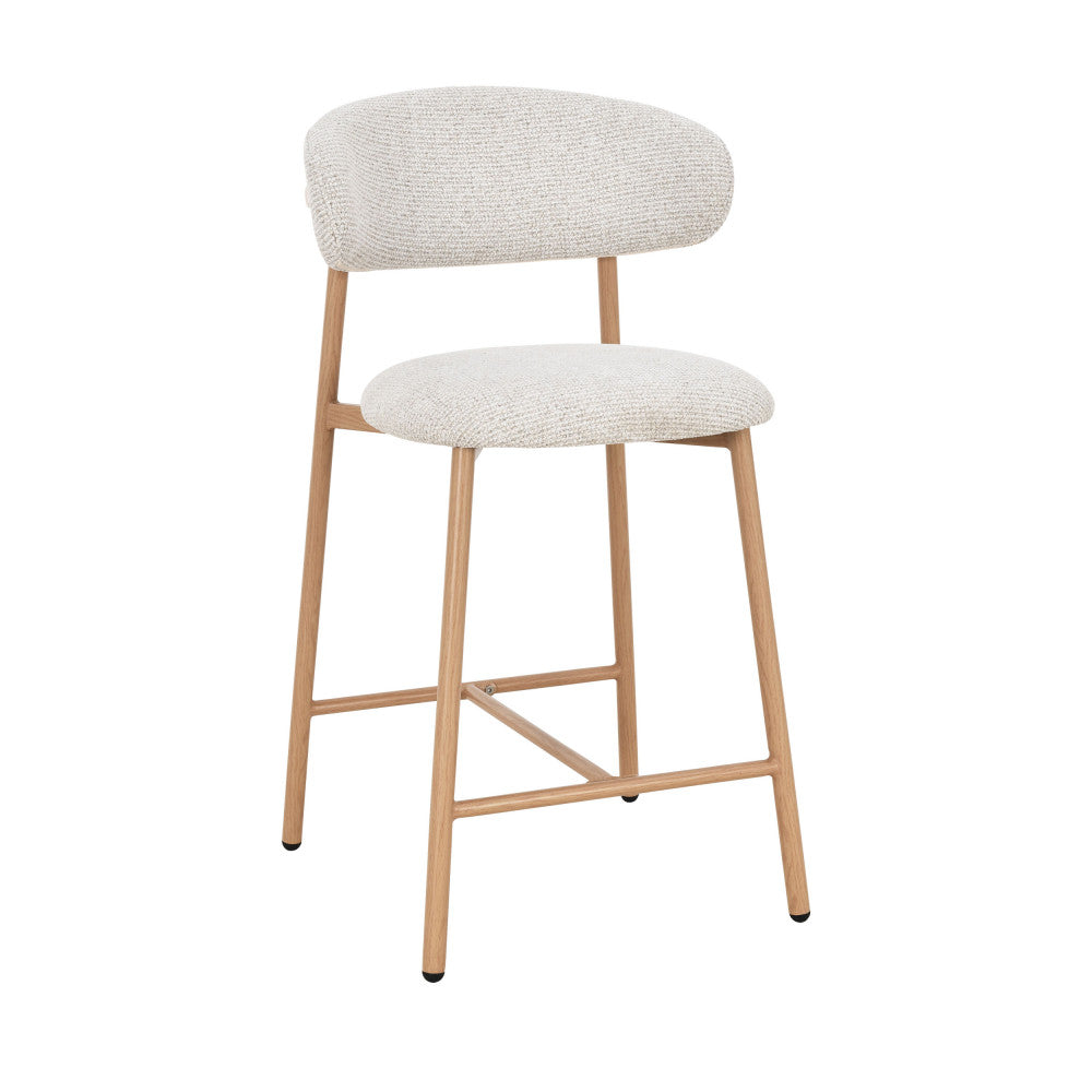 draco-juego-de-2-taburetes-de-bar-de-tela-con-patas-efecto-madera-clara-h65cm__Beige moteado