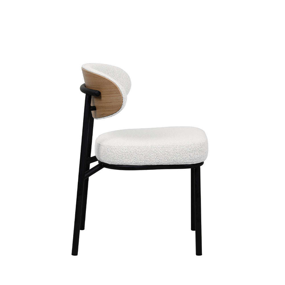 rode-juego-de-2-sillas-de-tejido-boucle-madera-y-metal__Beige jaspeado