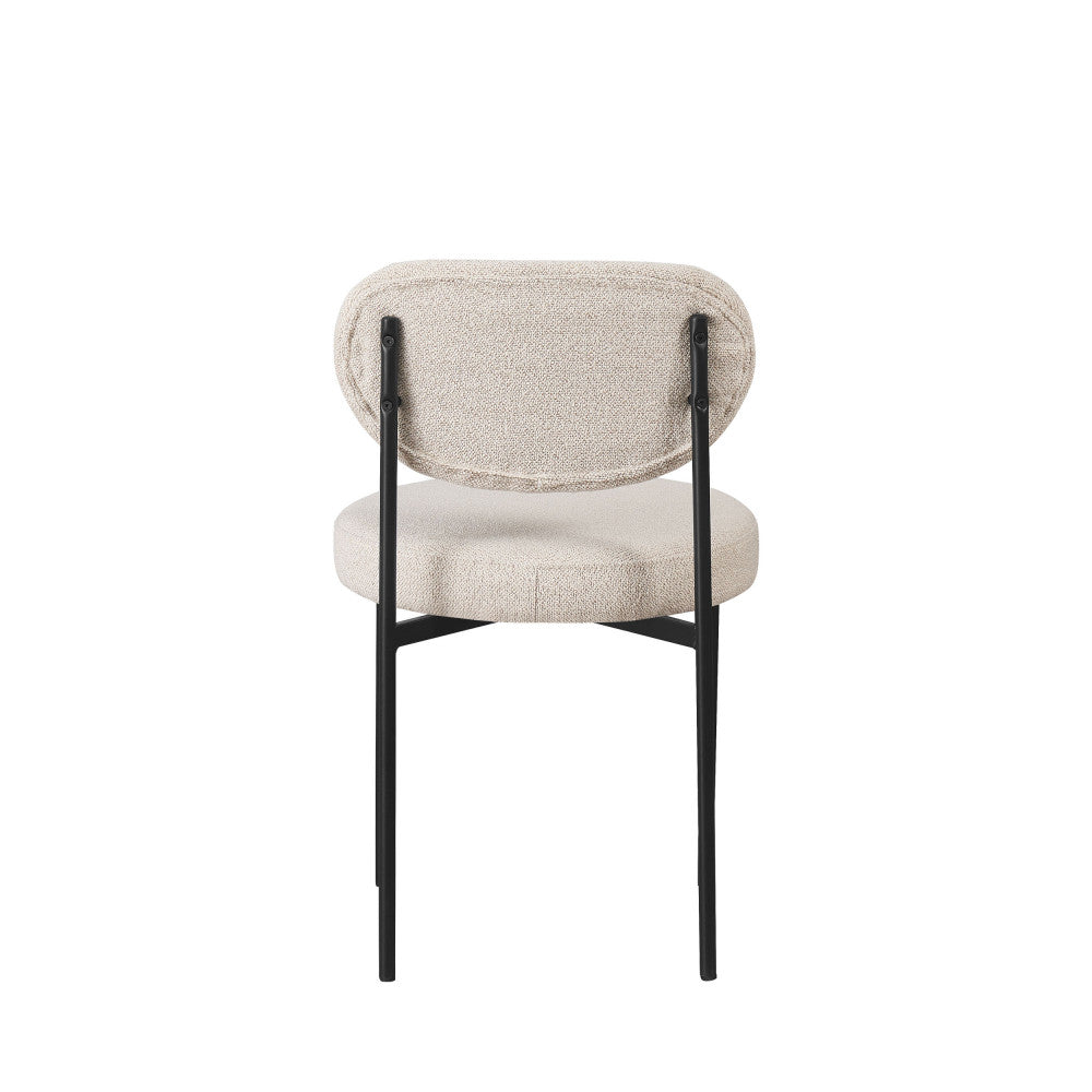 kyoto-lote-de-2-sillas-de-tela-boucle-y-metal__Beige