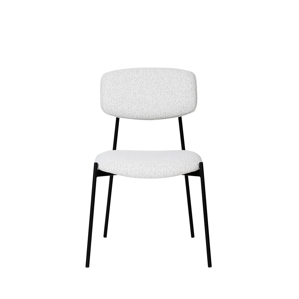 nelly-juego-de-2-sillas-de-tela-boucle-y-metal__Beige moteado