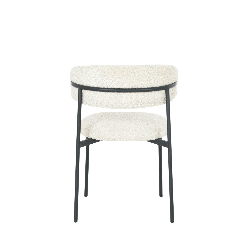 ester-lote-de-2-sillas-de-tela-rizada-y-metal__Beige jaspeado