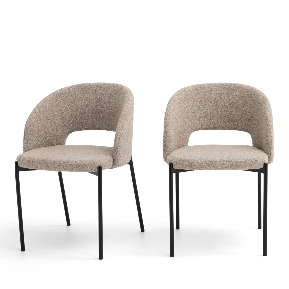 soren-lote-de-2-sillas-de-tela-rizada-y-metal__Beige moteado