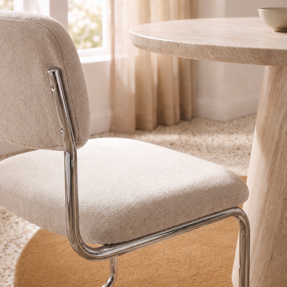 marcel-juego-de-2-sillas-de-tela-con-patas-de-cromo__Beige