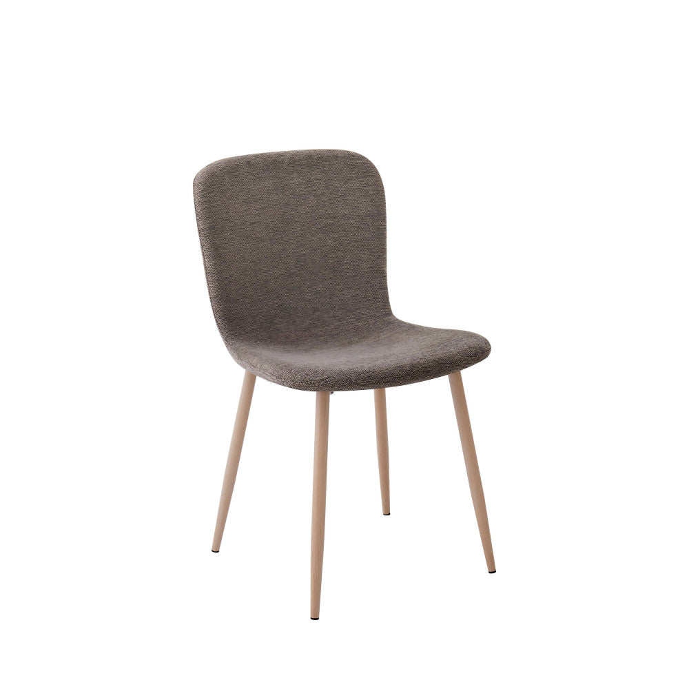 gaston-lote-de-2-sillas-de-tela-con-patas-efecto-madera__Castaño