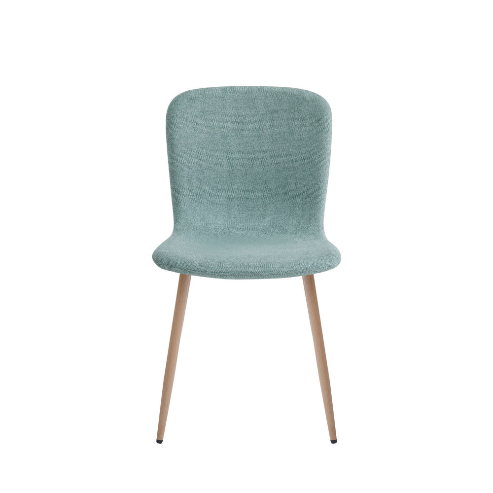 gaston-lote-de-2-sillas-de-tela-con-patas-efecto-madera__Verde