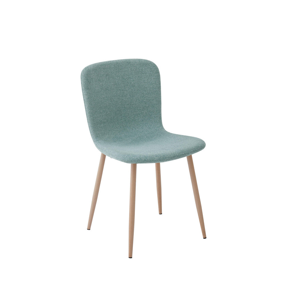 gaston-lote-de-2-sillas-de-tela-con-patas-efecto-madera__Verde