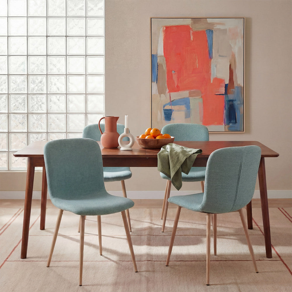 gaston-lote-de-2-sillas-de-tela-con-patas-efecto-madera__Verde