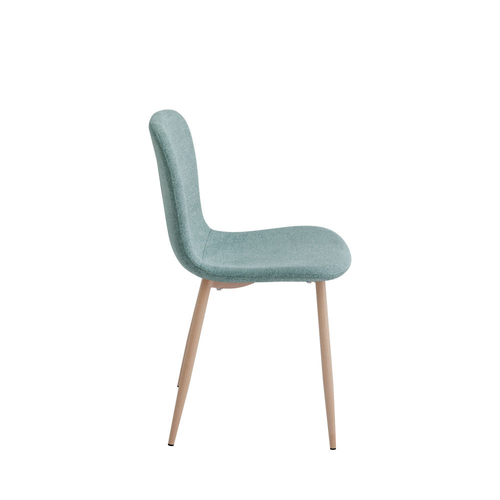 gaston-lote-de-2-sillas-de-tela-con-patas-efecto-madera__Verde
