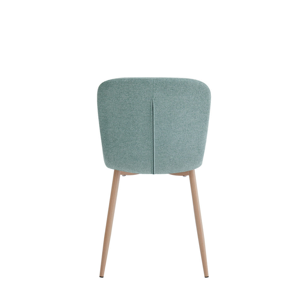 gaston-lote-de-2-sillas-de-tela-con-patas-efecto-madera__Verde